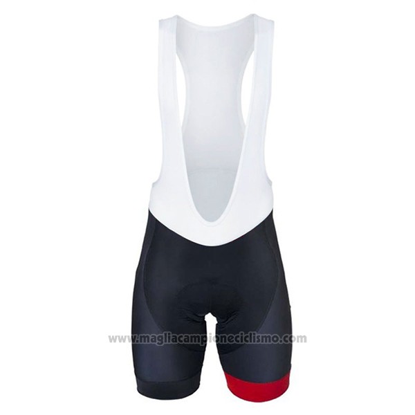 2017 Abbigliamento Ciclismo Biemme Moody Rosso Manica Corta e Salopette